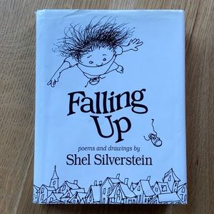 📕 Shel Silverstein Falling Up Hardcover Book VTG 1996 Classic Ed. Poems Poetry